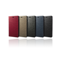 GRAMAS Meister Crocodile Leather Book Case MLC-92429 for iPhone XR