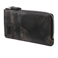 GRAMAS Desert Storm Genuine Leather Flat Zip Wallet  GFWDS-LG20